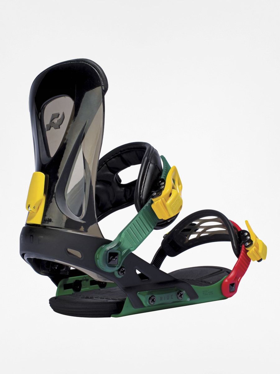 Mens Ride Snowboard bindings Revolt (rasta)