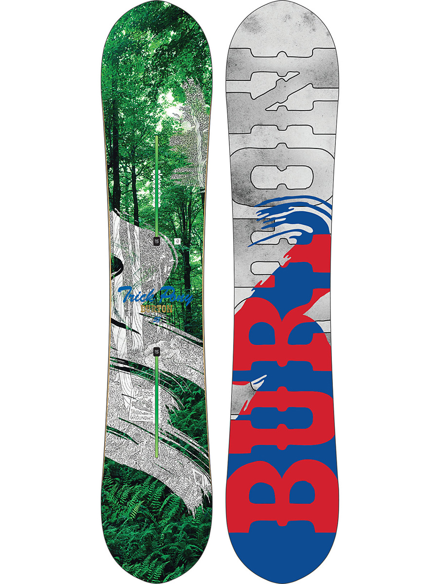 Burton Snowboard Trick Pony 158 - Mehrfarbig Burton Snowboard Trick Pony 158 - Mehrfarbig