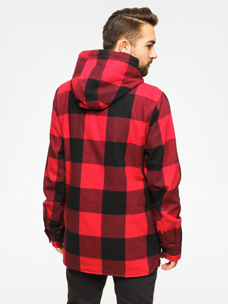 plaid snowboard jacket