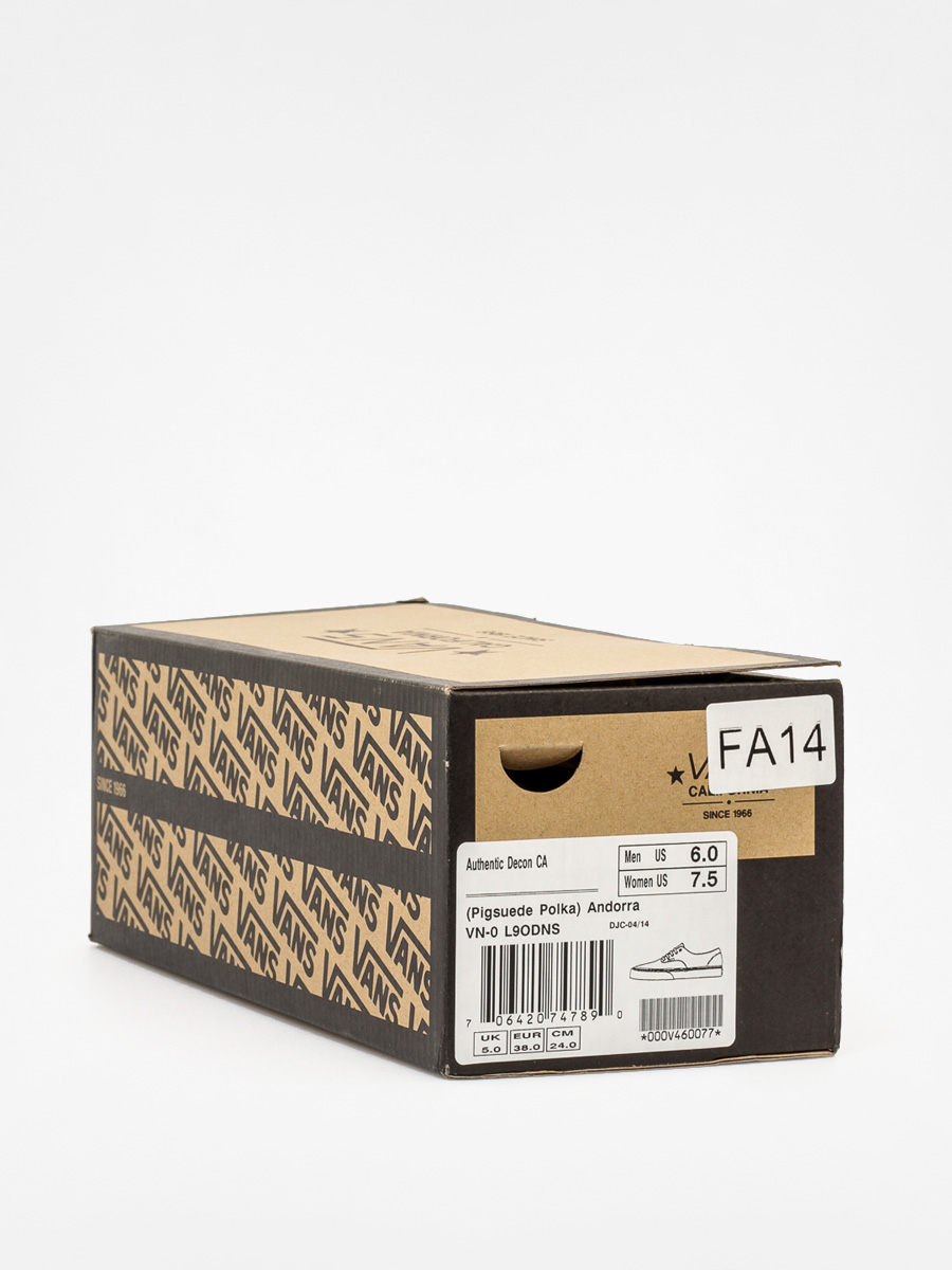 Vans Shoes Authentic Decon CA (pigsuede polka/andorra)