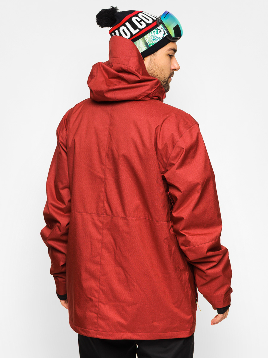Mens DC Snowboard jacket Servo (maroon)