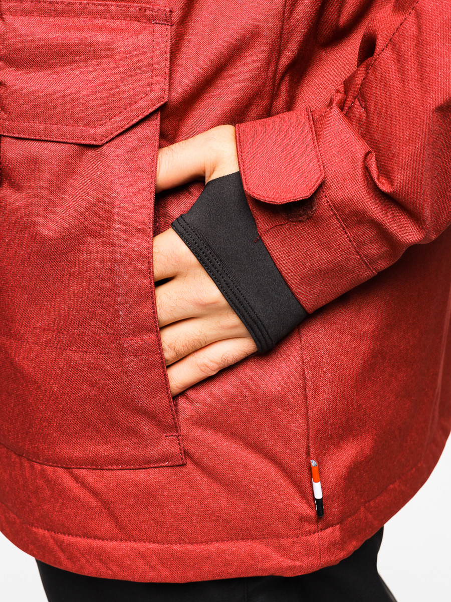 Mens DC Snowboard jacket Servo (maroon)