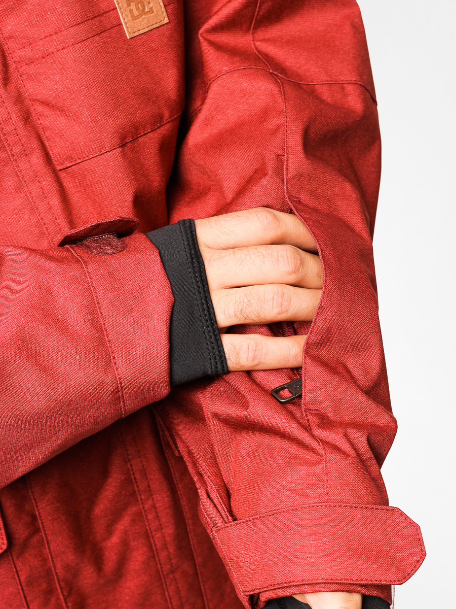 Mens DC Snowboard jacket Servo (maroon)