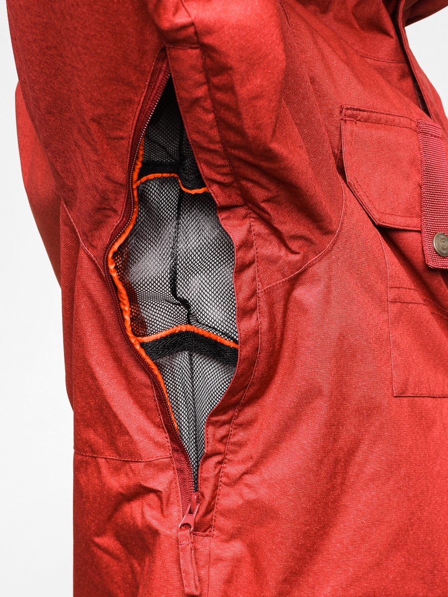 Mens DC Snowboard jacket Servo (maroon)