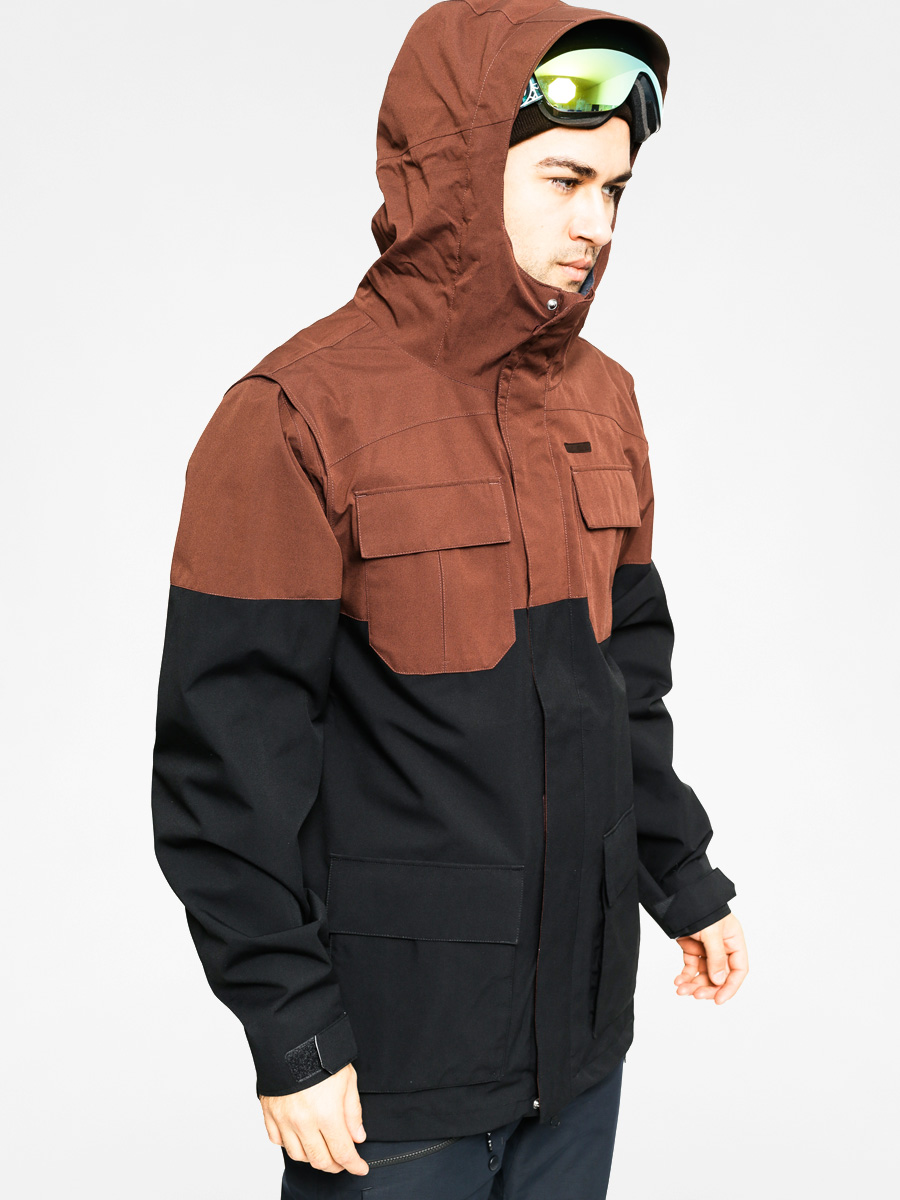 スノーボード VOLCOM Alternate Jkt Volcom Snowboard jacket Alternate - burgundy (bur)