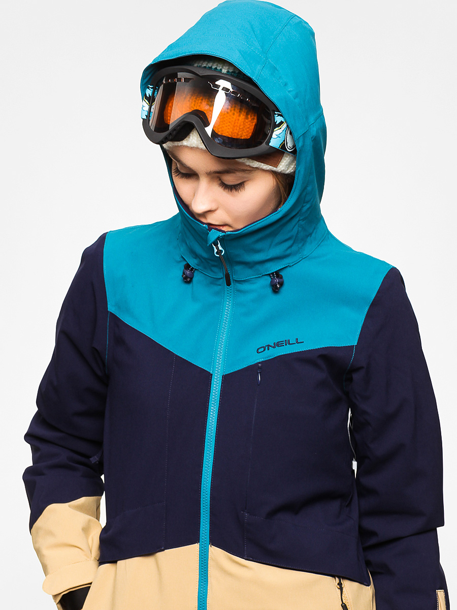 Womens O'Neill Snowboard jacket Segment Stretch (viperfish blue)