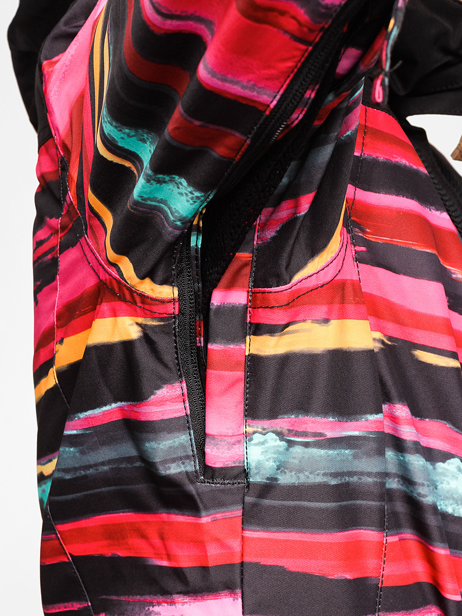 Womens O'Neill Snowboard jacket Stencil (red aop w/black)