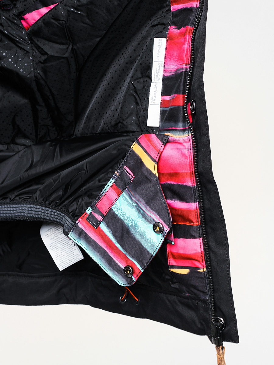 Womens O'Neill Snowboard jacket Stencil (red aop w/black)