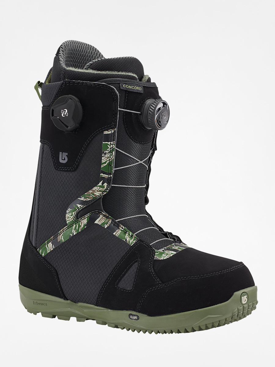 Mens Burton Snowboard boots Concord Boa (black/camo)
