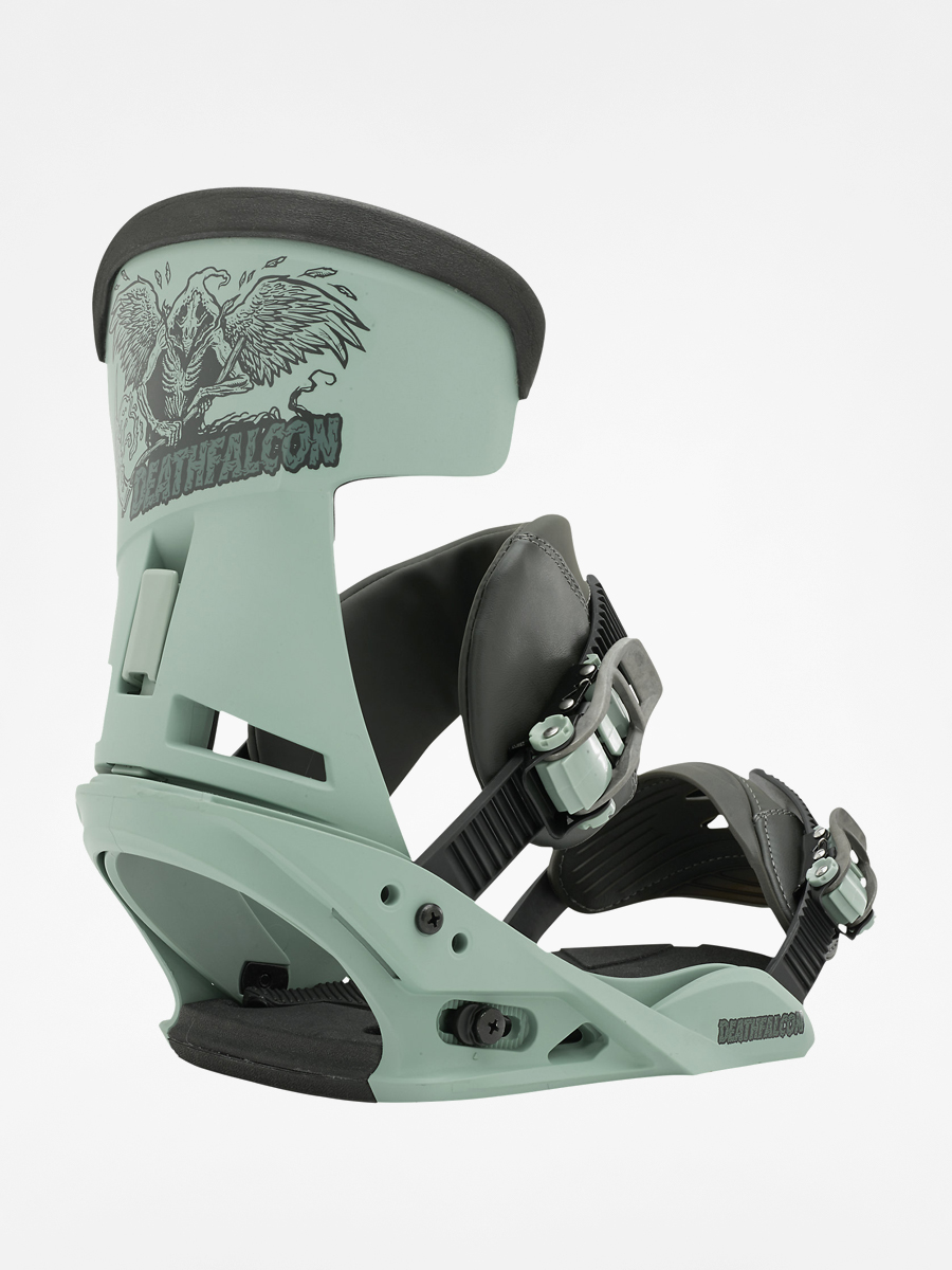 Mens Burton Snowboard bindings Deathfalcon (lichen like)