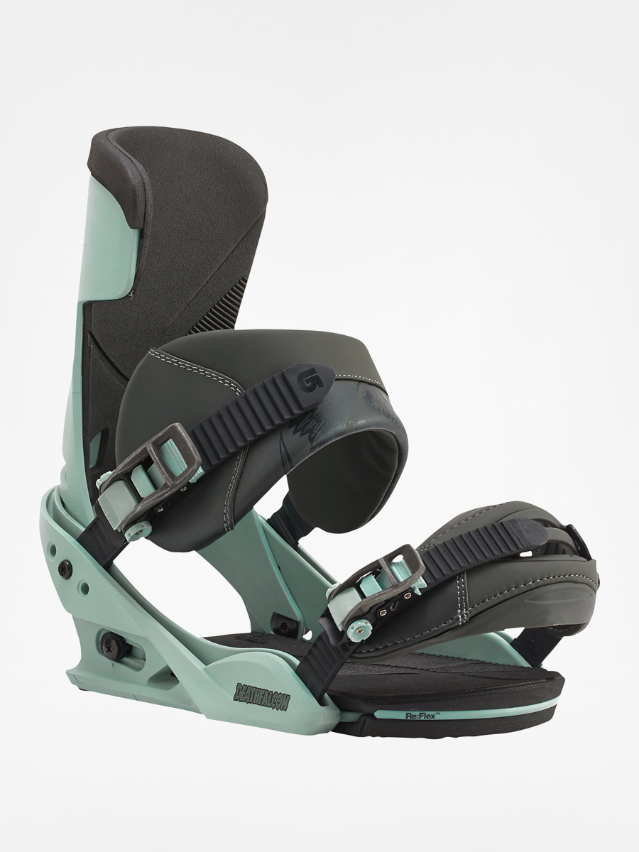 Mens Burton Snowboard bindings Deathfalcon (lichen like)