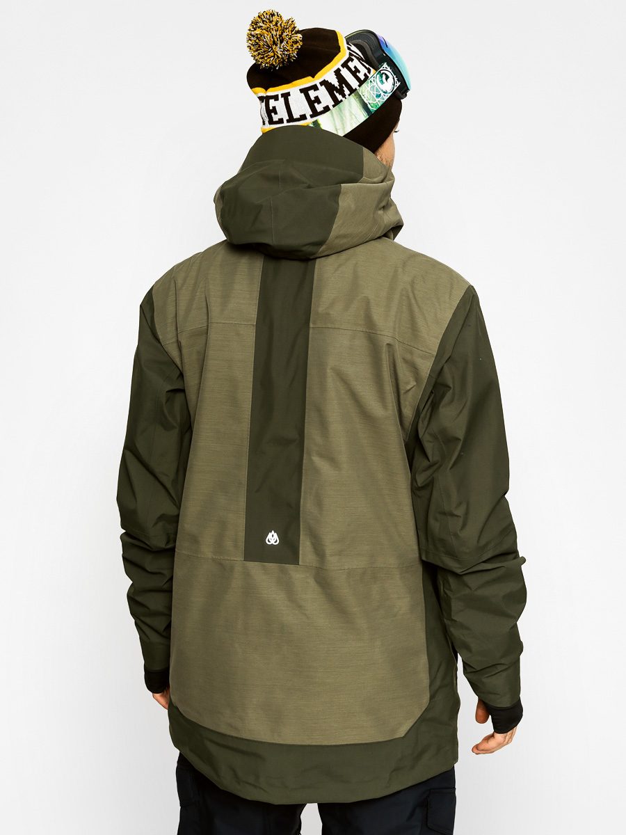 Mens Quiksilver Snowboard jacket TR Exib 2L (military green)