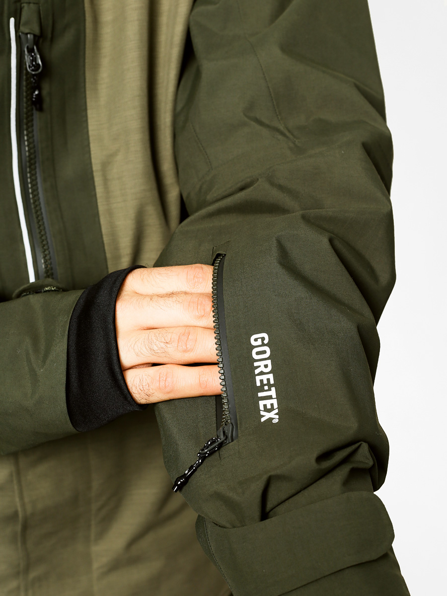 Mens Quiksilver Snowboard jacket TR Exib 2L (military green)