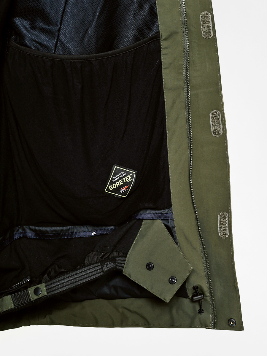 Mens Quiksilver Snowboard jacket TR Exib 2L (military green)