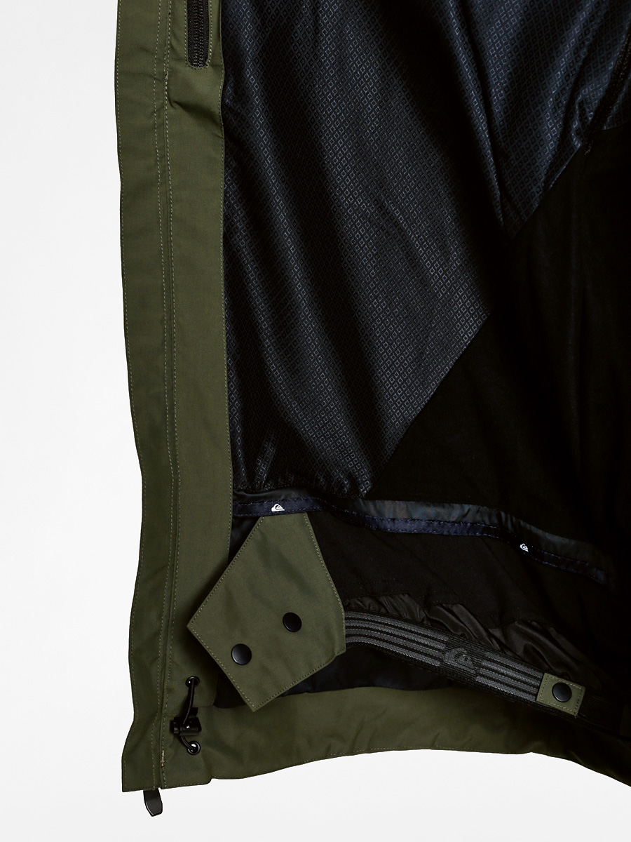 Mens Quiksilver Snowboard jacket TR Exib 2L (military green)