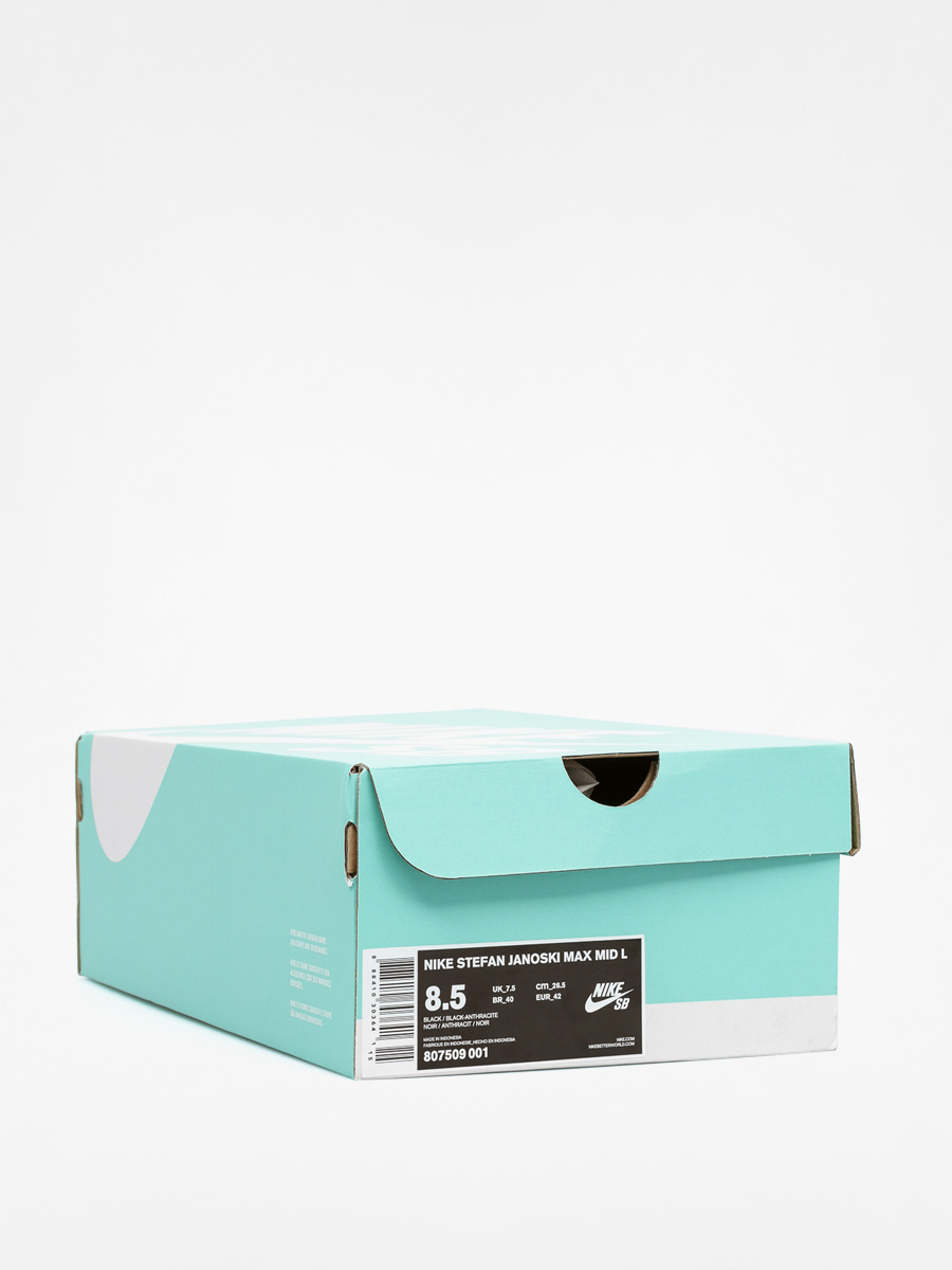 Nike Shoes Stefan Janoski Max Mid L (black/black anthracite)