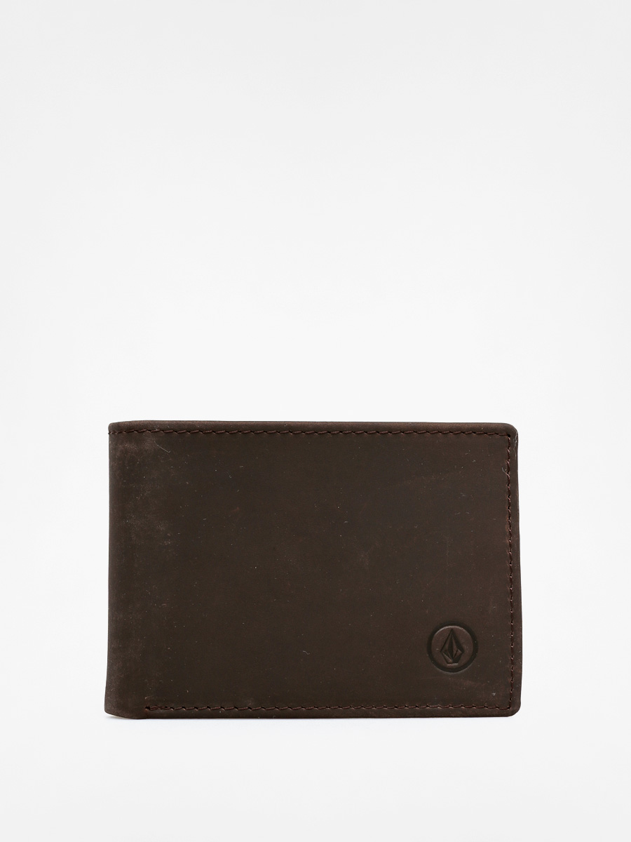 Volcom Wallet Volcom Leather (brn)