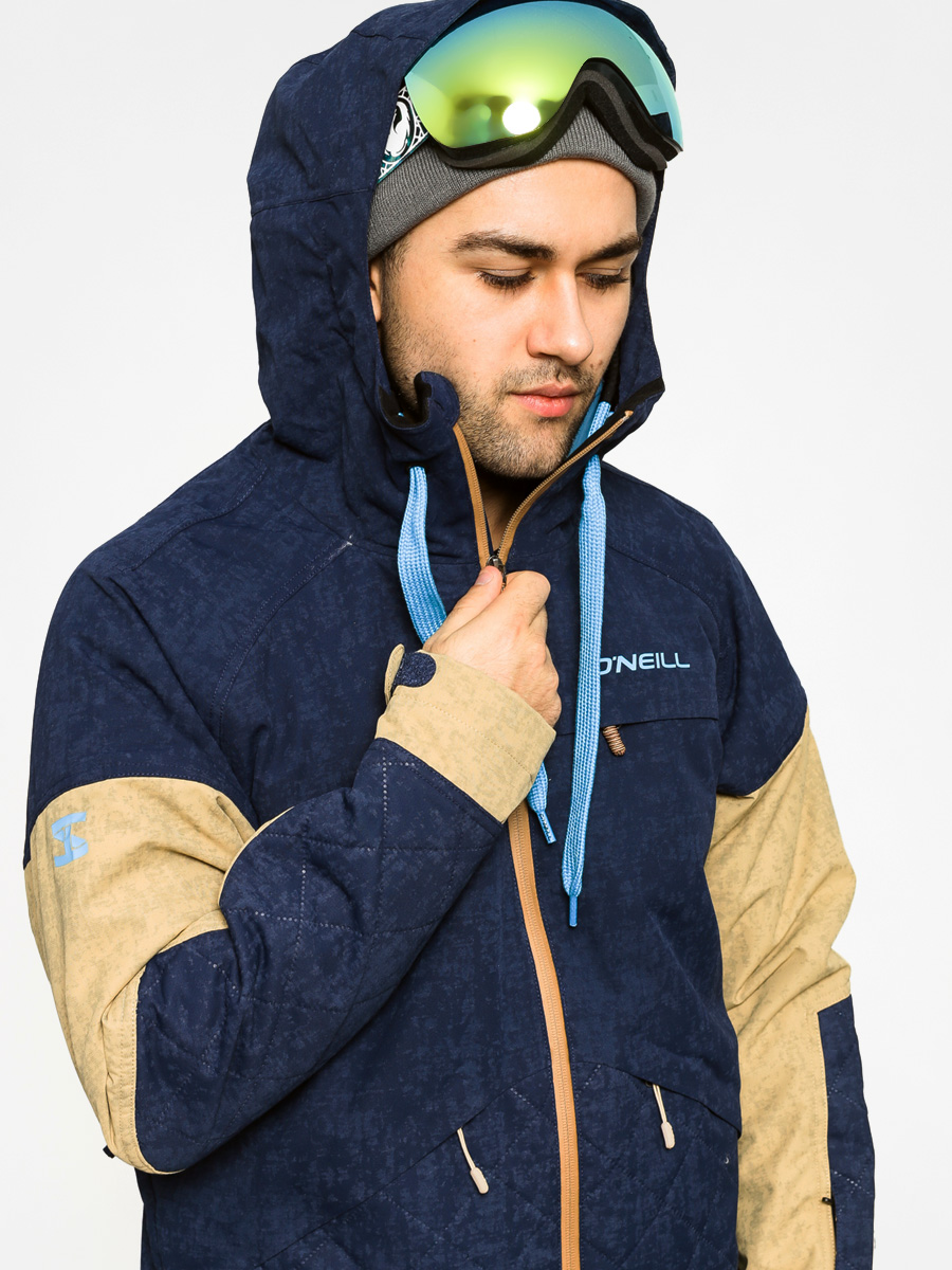Mens O'Neill Snowboard jacket Seb Toots (blue)