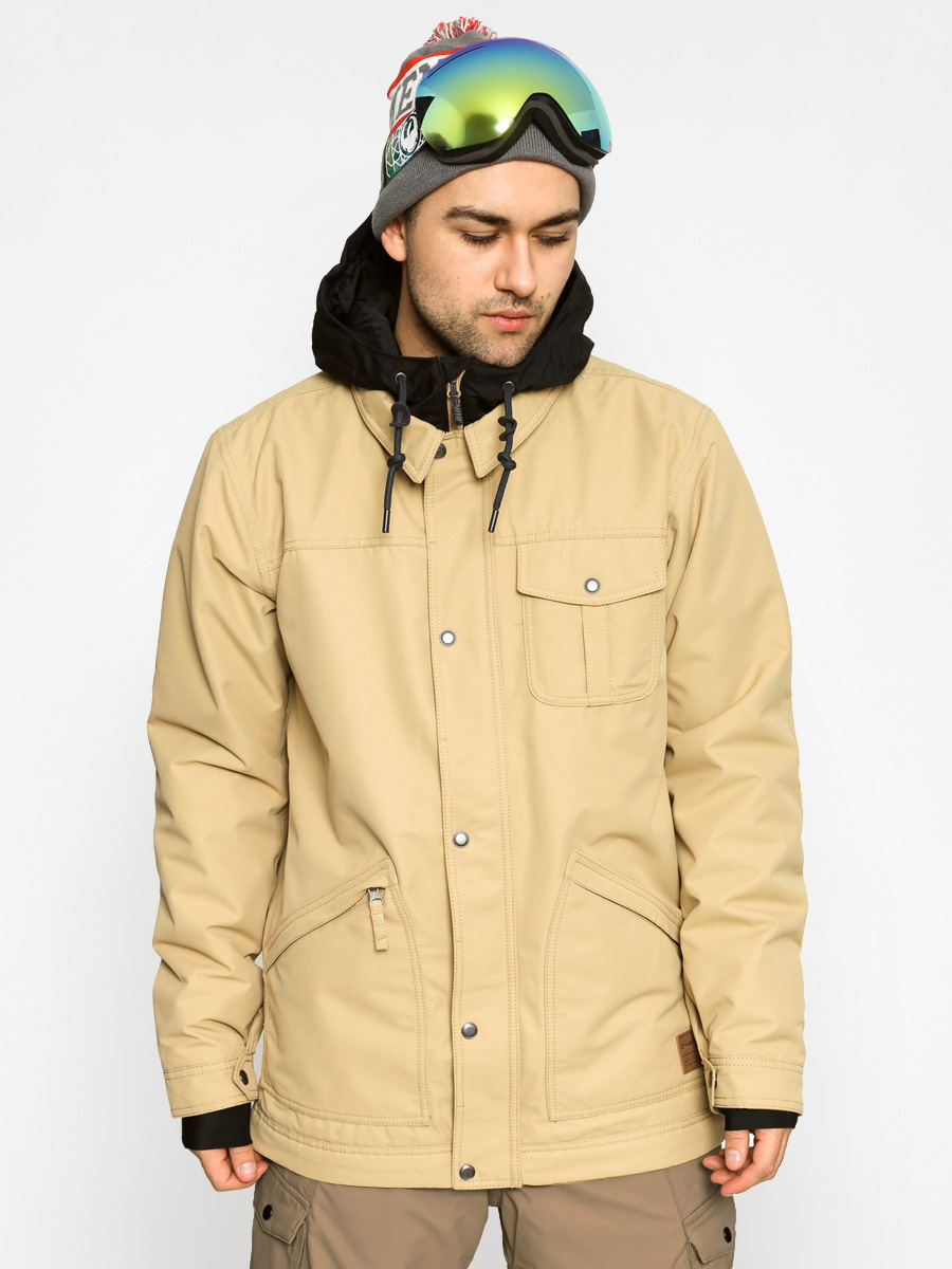 beige snowboard jacket