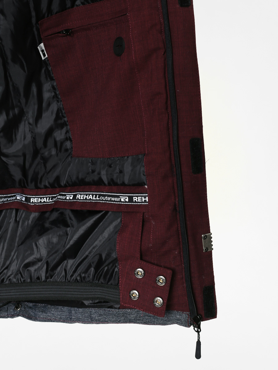 Mens Rehall Snowboard jacket Bob (oxblood red)