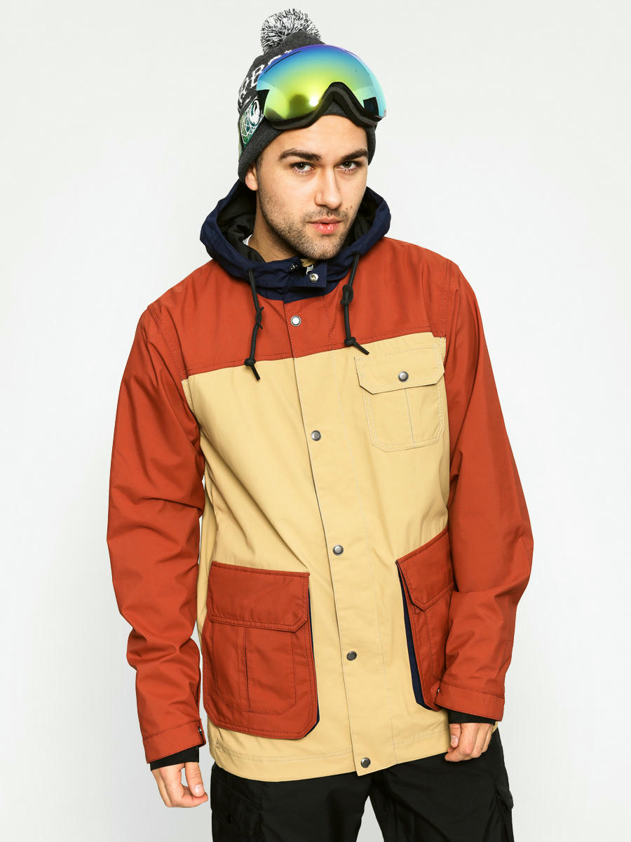 beige snowboard jacket