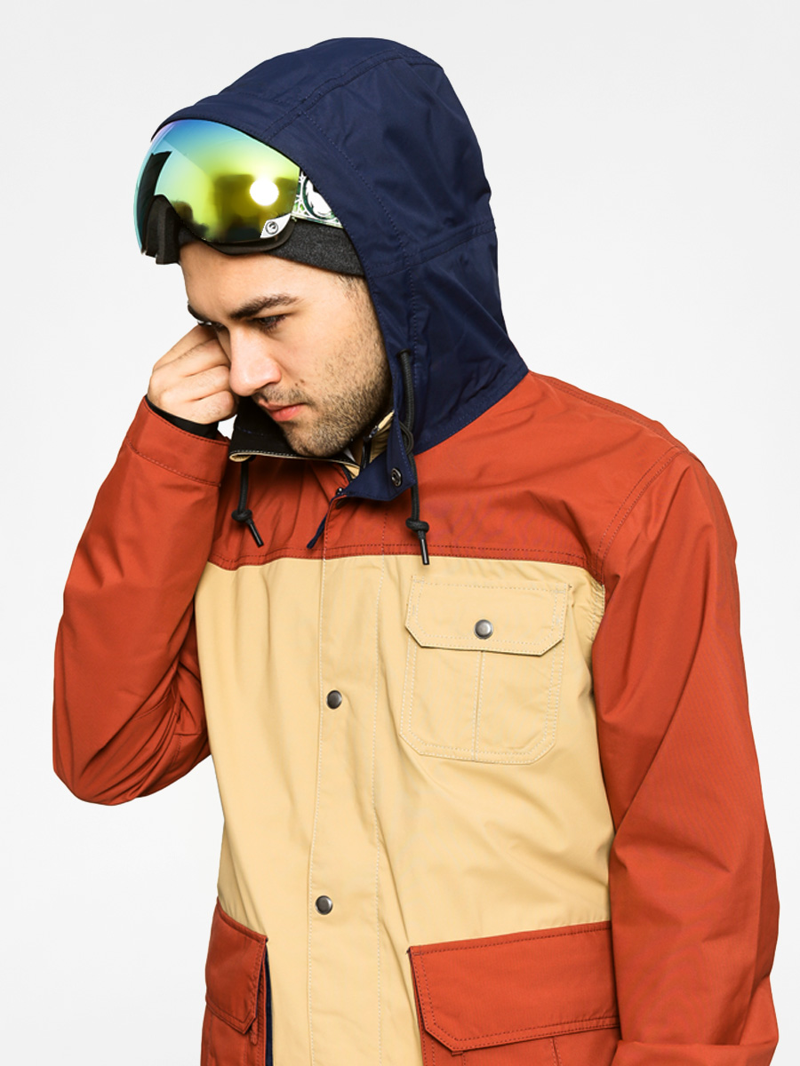 beige snowboard jacket