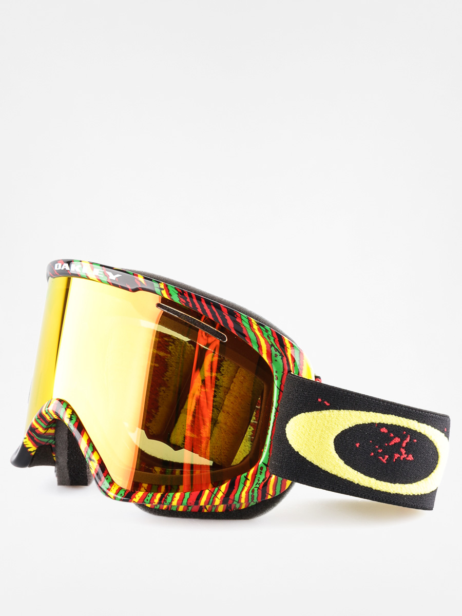 Oakley Goggles O2 XM (stumped rasta w/fire iridium)