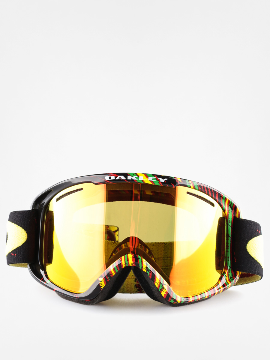Oakley Goggles O2 XM (stumped rasta w/fire iridium)