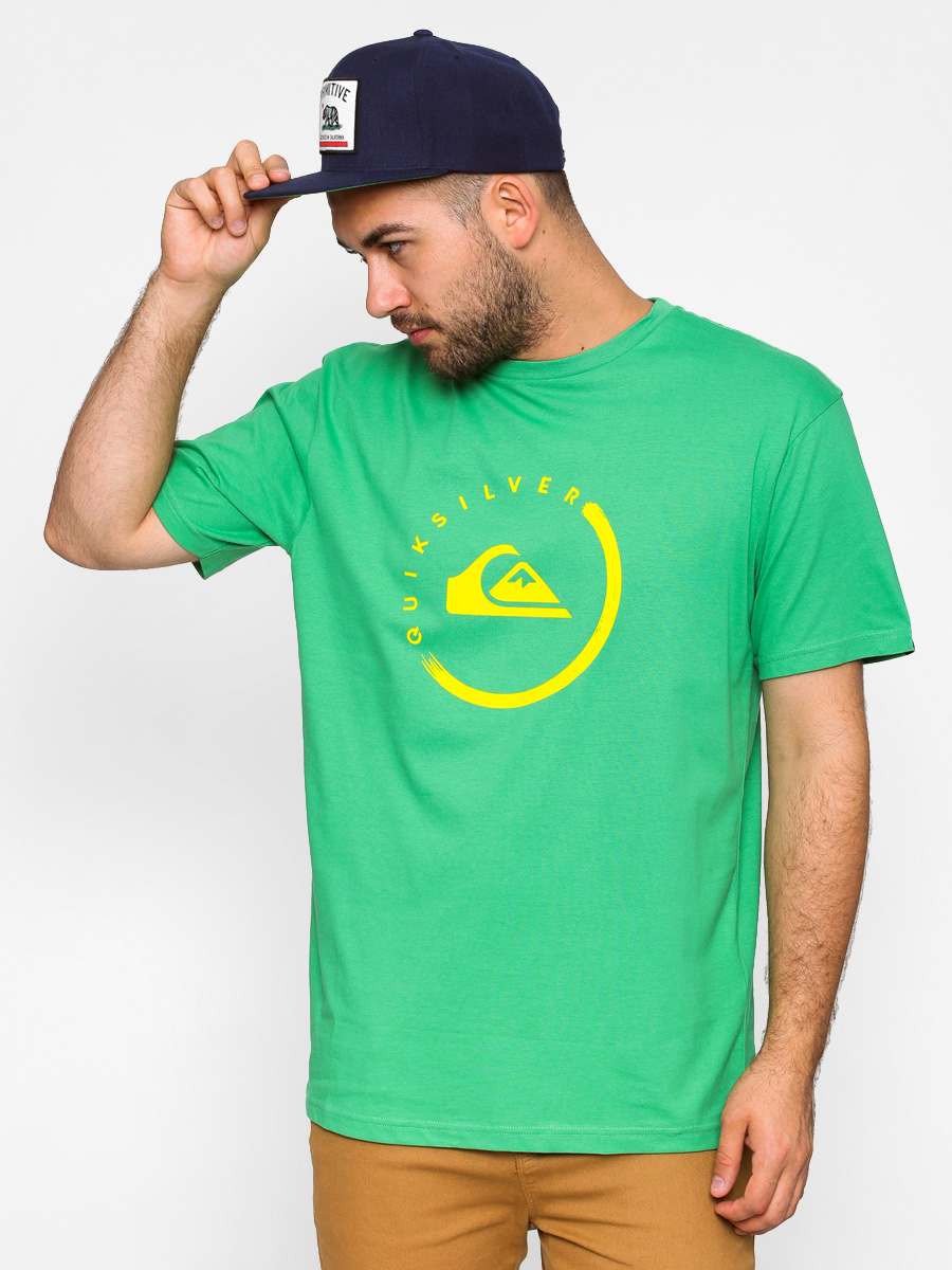 Quiksilver T-shirt Active Logo (green)