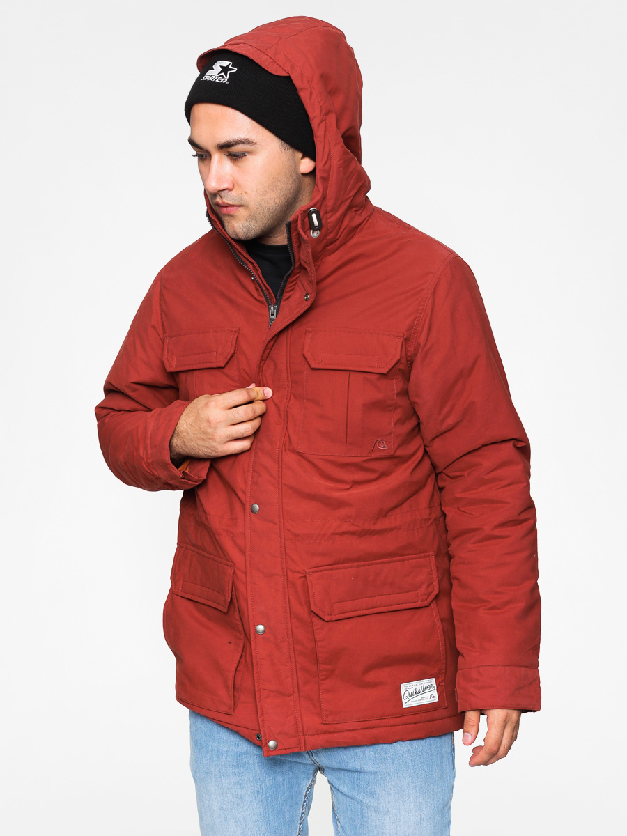 Quiksilver Jacket Long Bay Jckt (brick)