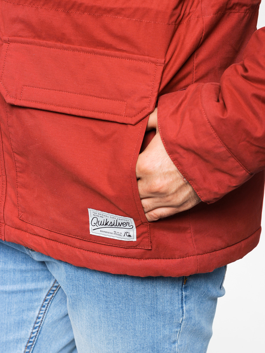 Quiksilver Jacket Long Bay Jckt (brick)