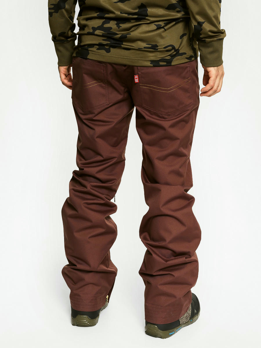 Mens Airblaster Snowboard pants Cranky dark oxblood