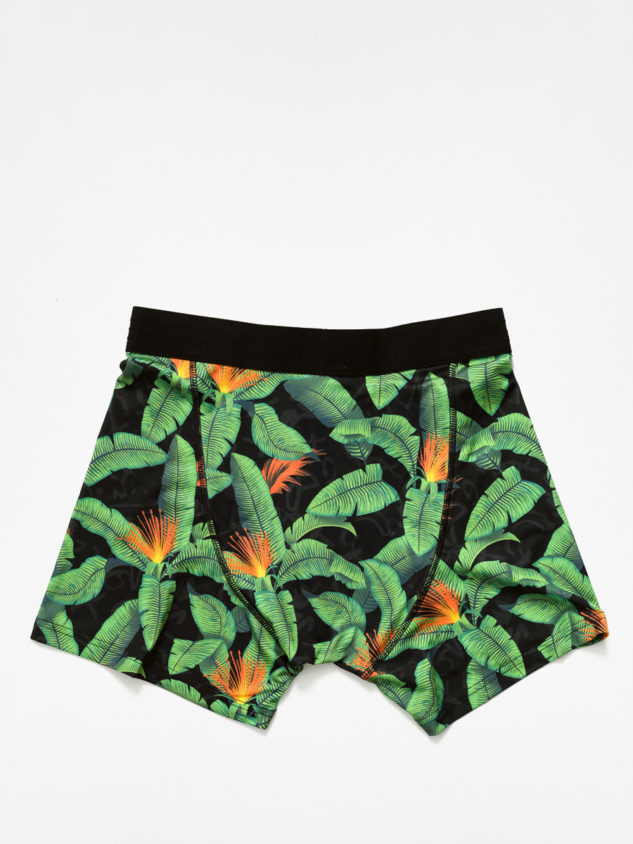Quiksilver Underwear Bokserki Tip Top (black/green)