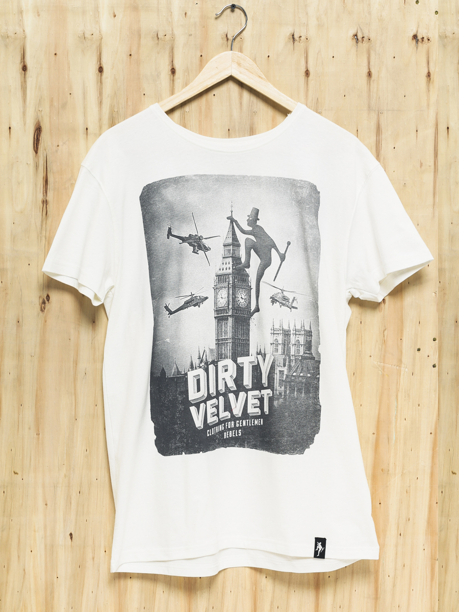 Dirty Velvet T-shirt King Velvet (vintage white)
