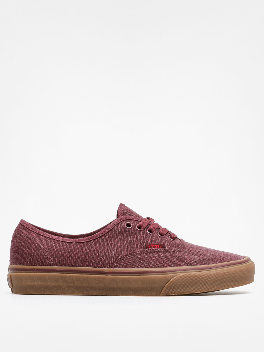Vans Shoes Authentic (washed canvas/port royale/gum)