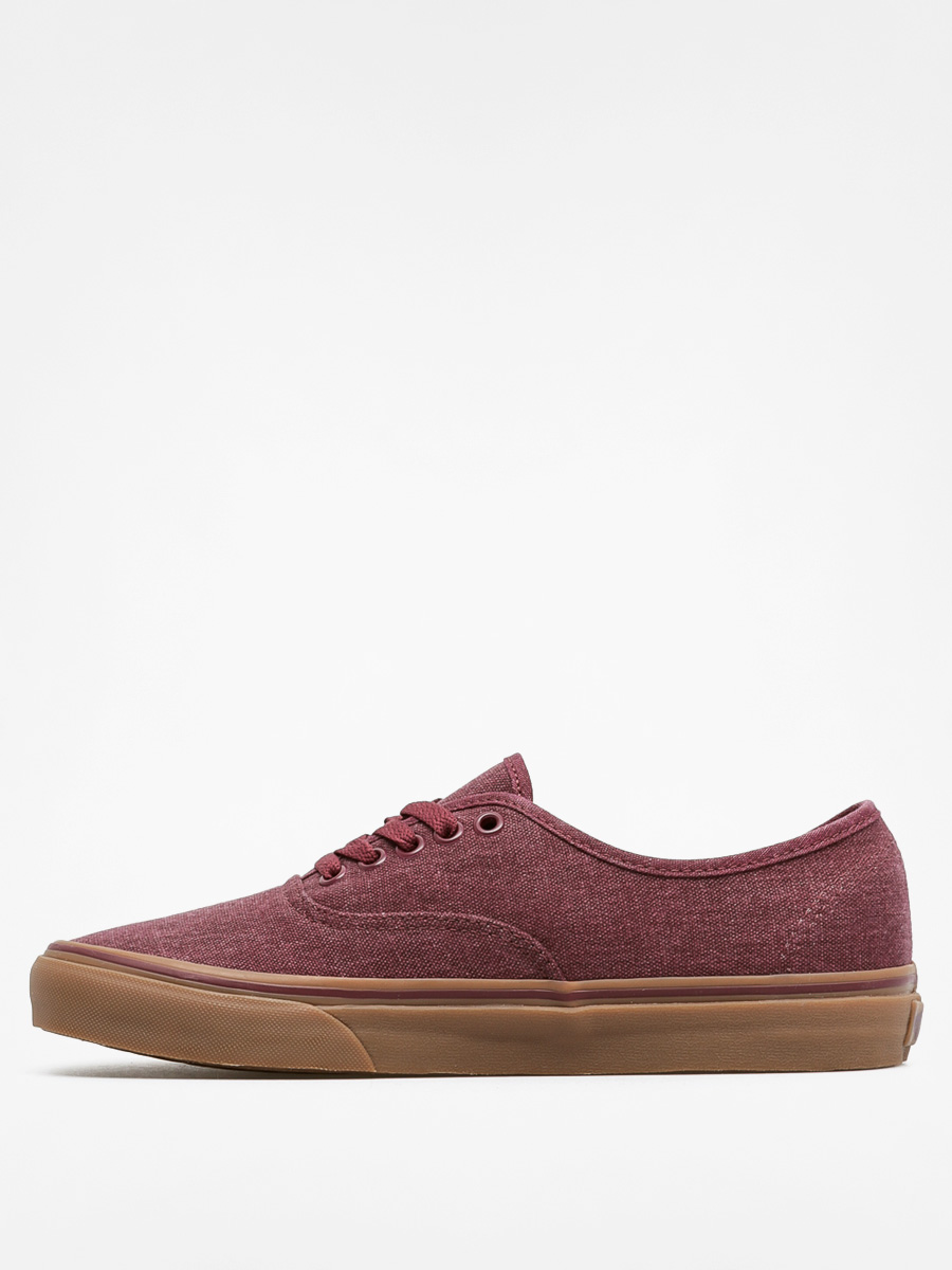 Vans Shoes Authentic (washed canvas/port royale/gum)