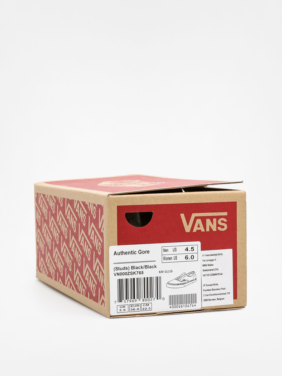 Vans Shoes Authentic Gore (studs/black/black)