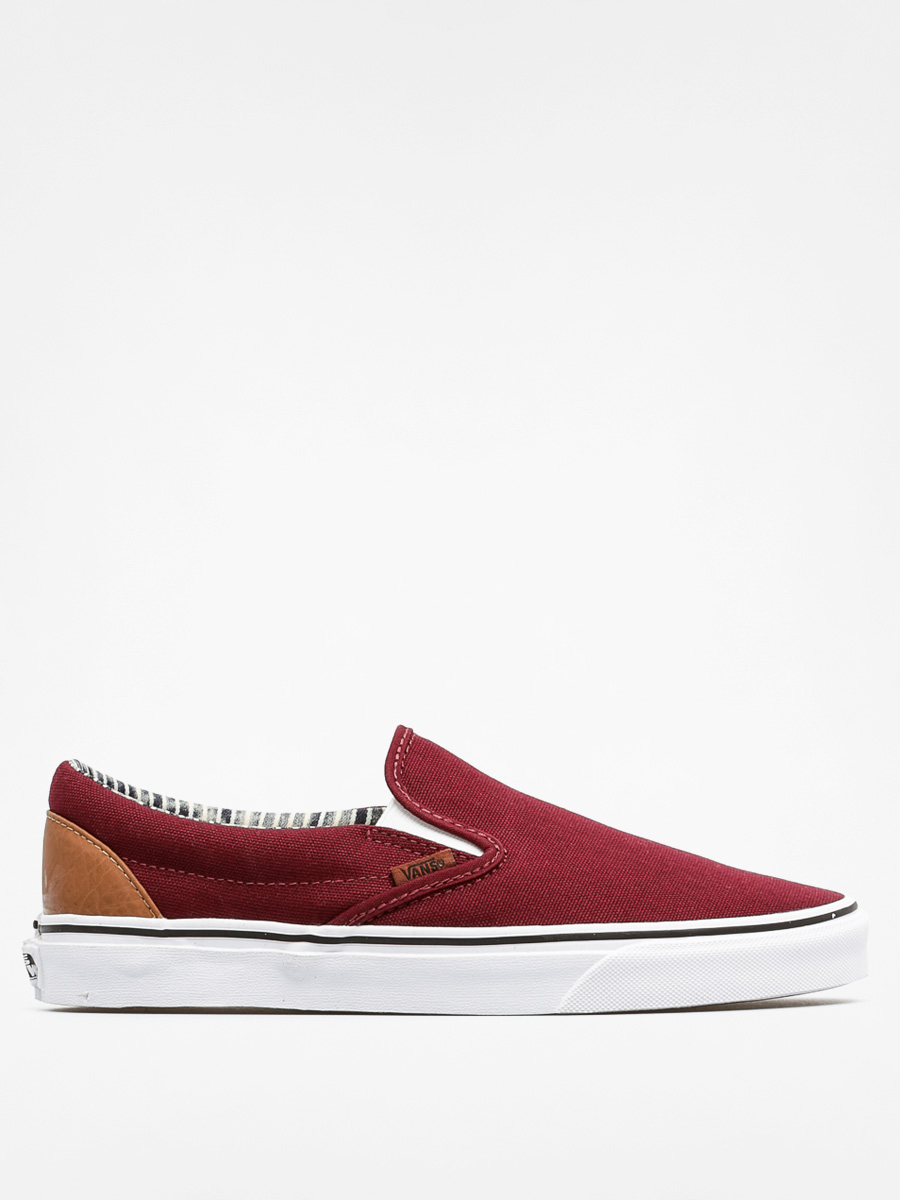 Vans Slip On Burgundy Vans Shoes Classic Slip On Burgundy (c&l