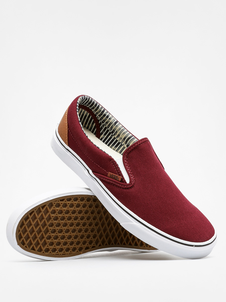 Vans Shoes Classic Slip On (c&l/port royale/stripe denim)