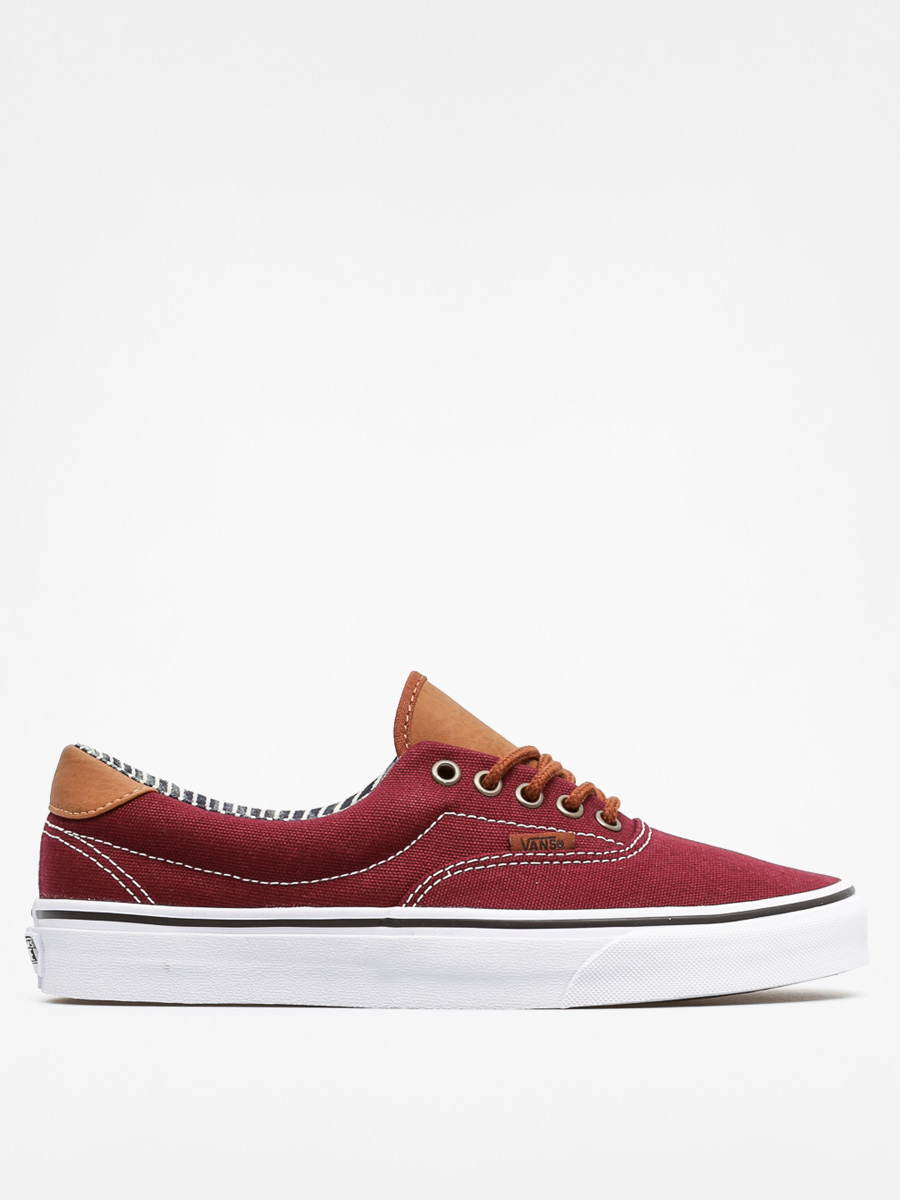 Vans Shoes Era 59 burgundy (c&l/port royal/stripe denim)