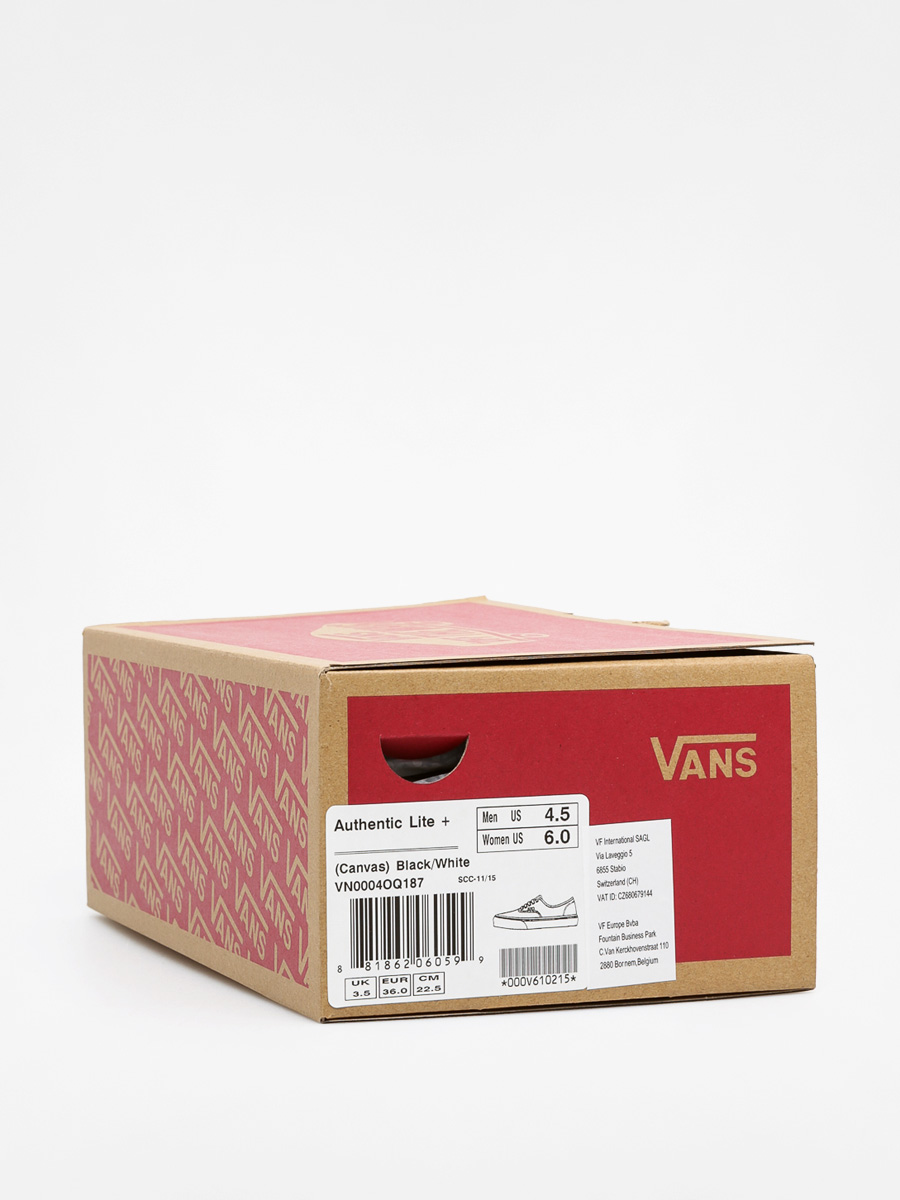 Vans Shoes Authentic Lite (canvas/black/white)