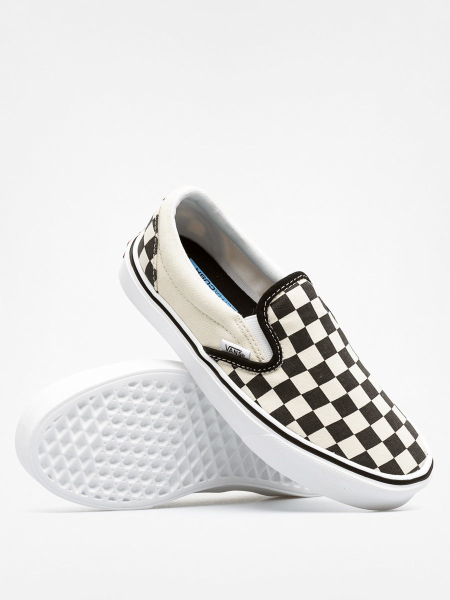 vans slip on lite checkerboard