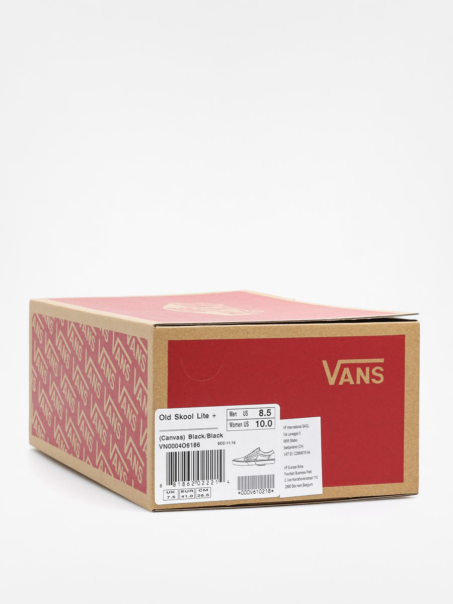 Vans Shoes Old Skool Lite (canvas/black/black)