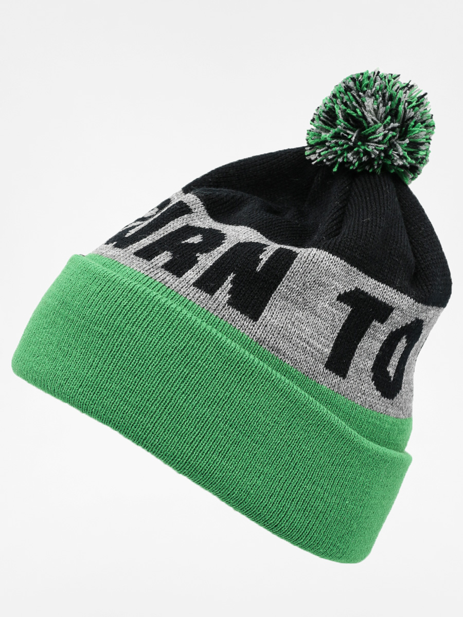 Spitfire Beanie Ltb Cuff Pom (black 
