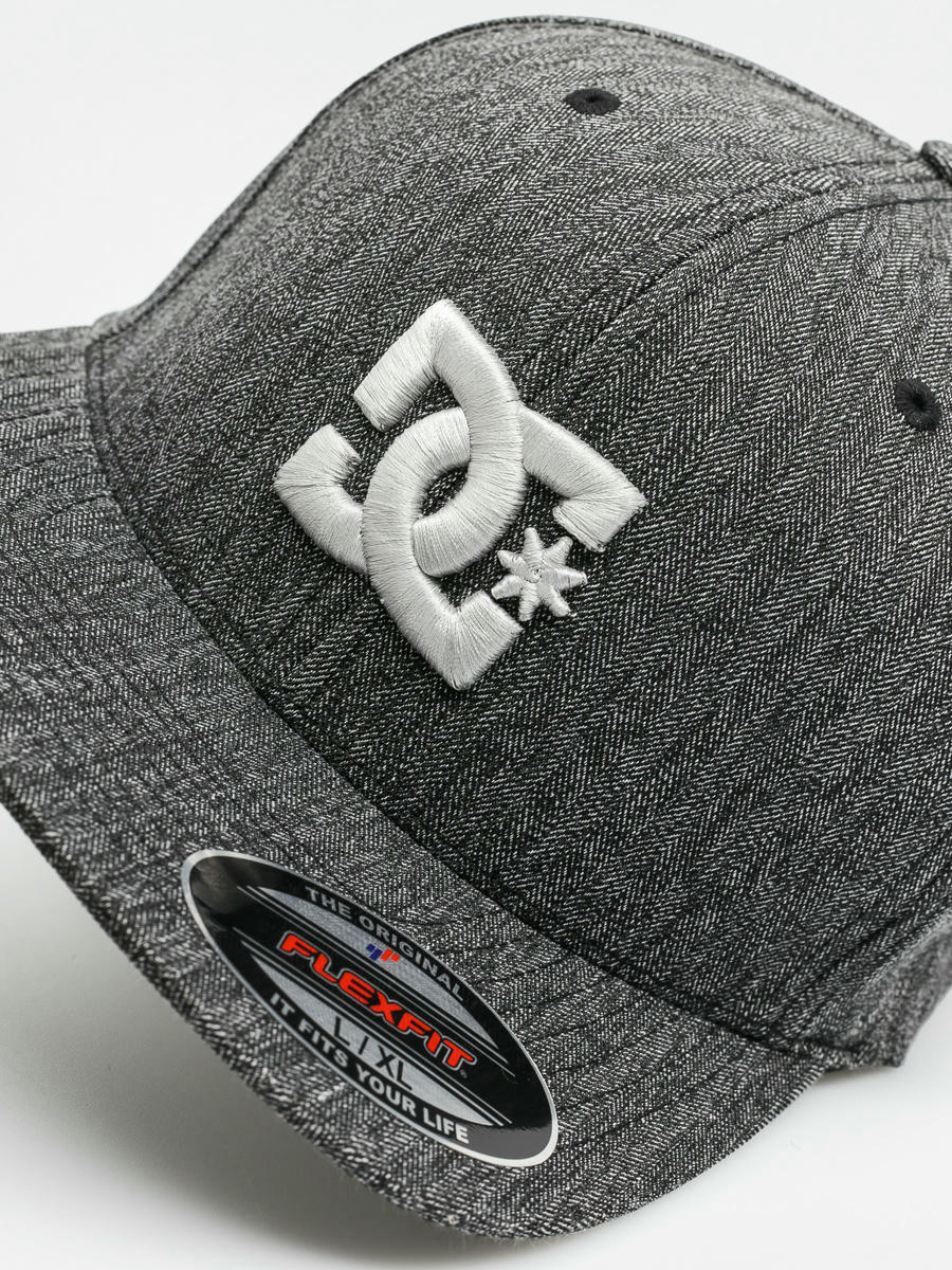 grey dc hat