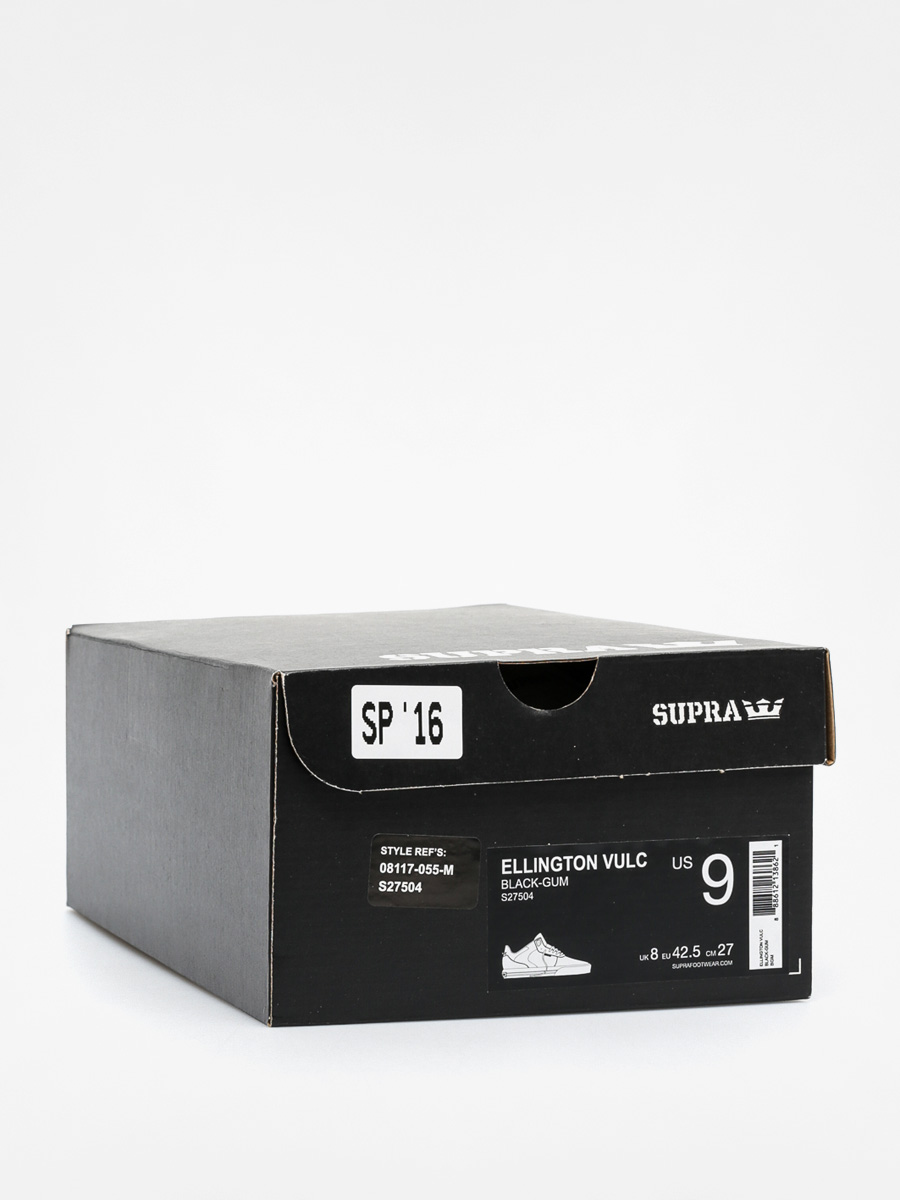 Supra Shoes Ellington Vulc (black/gum)