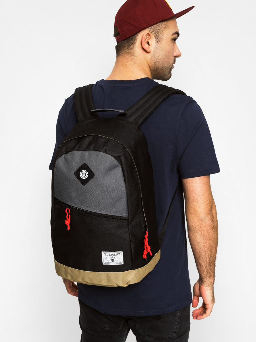 Element Backpack Camden black sto gre fli bla