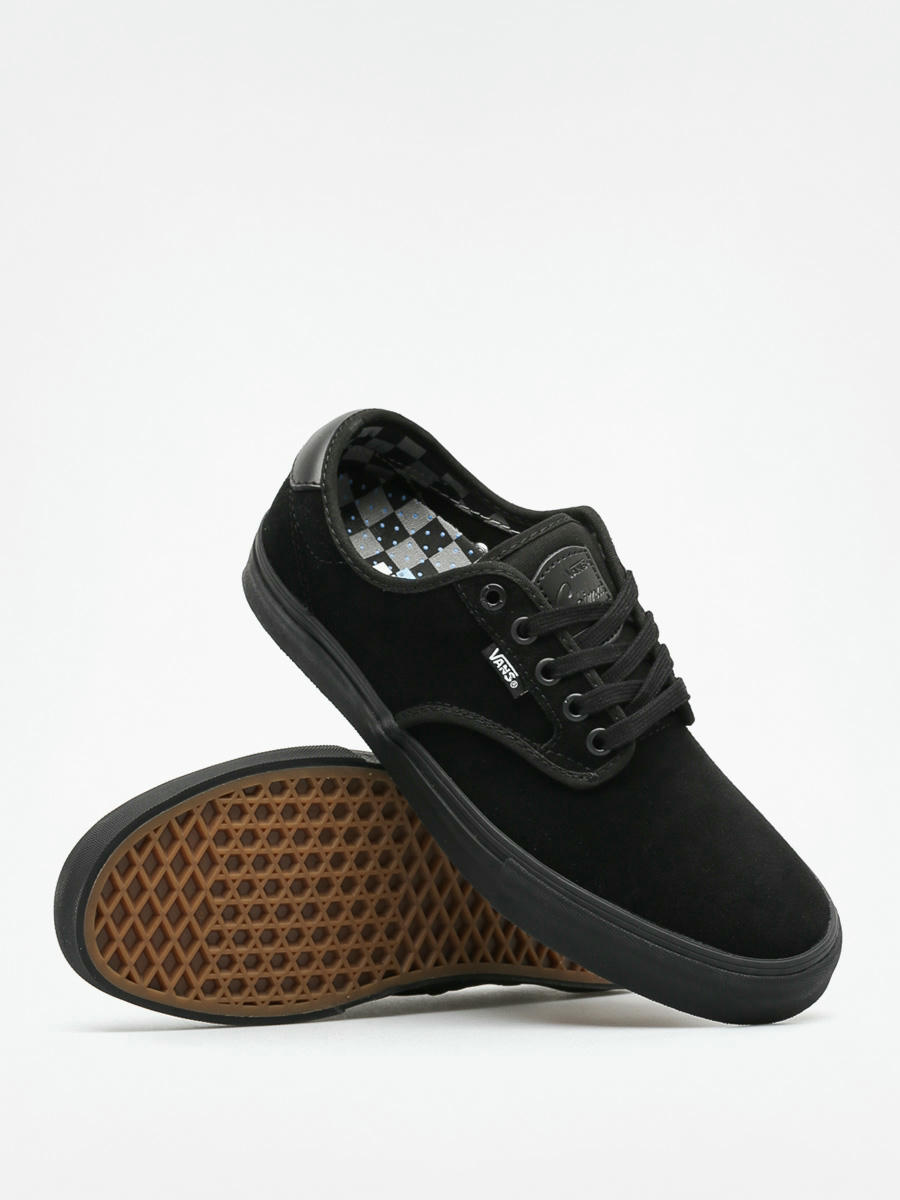 vans slip on mono black