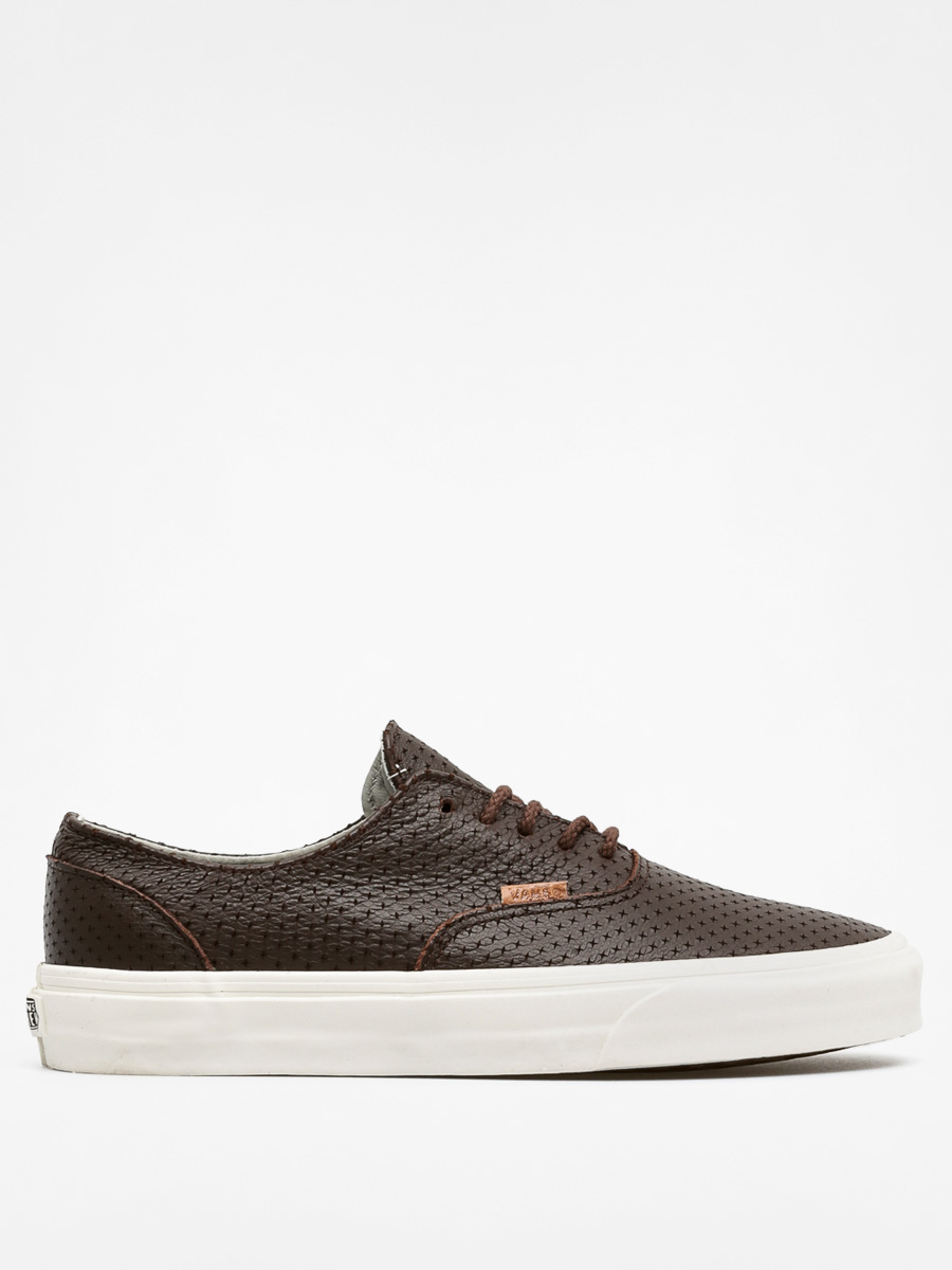 Vans Schuhe Era Decon + (leather emboss/seal brown)
