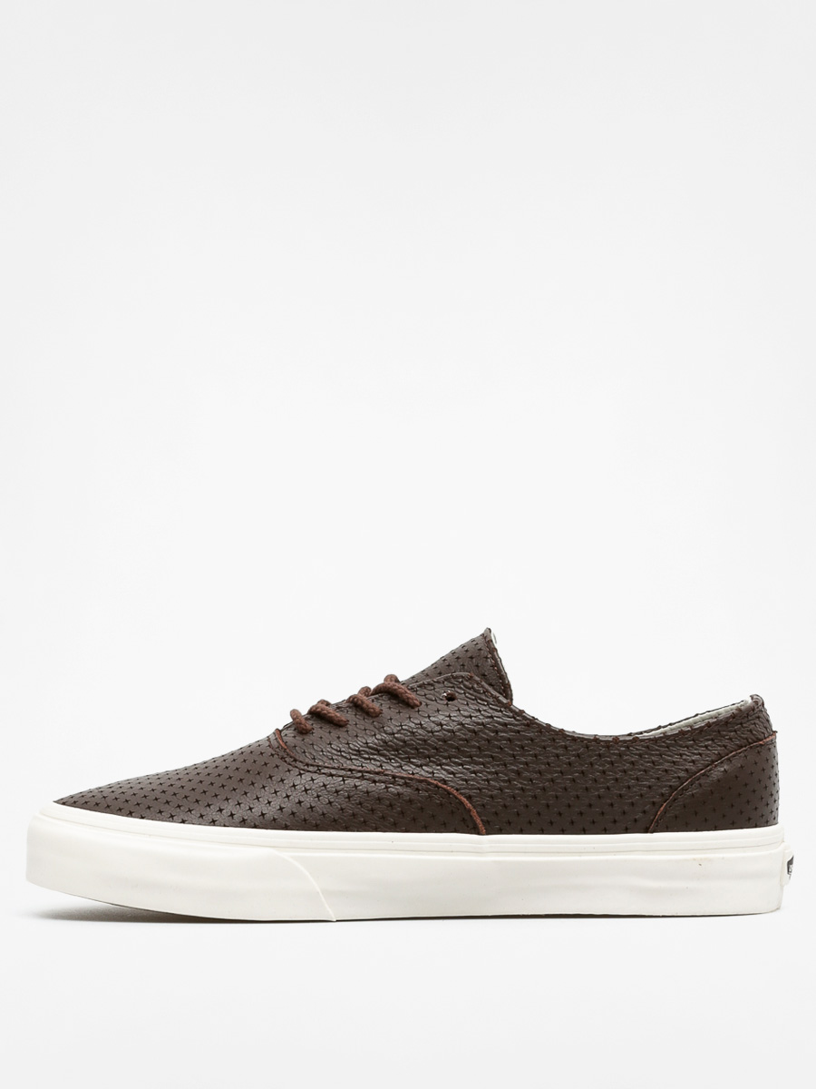 Vans Schuhe Era Decon + (leather emboss/seal brown)